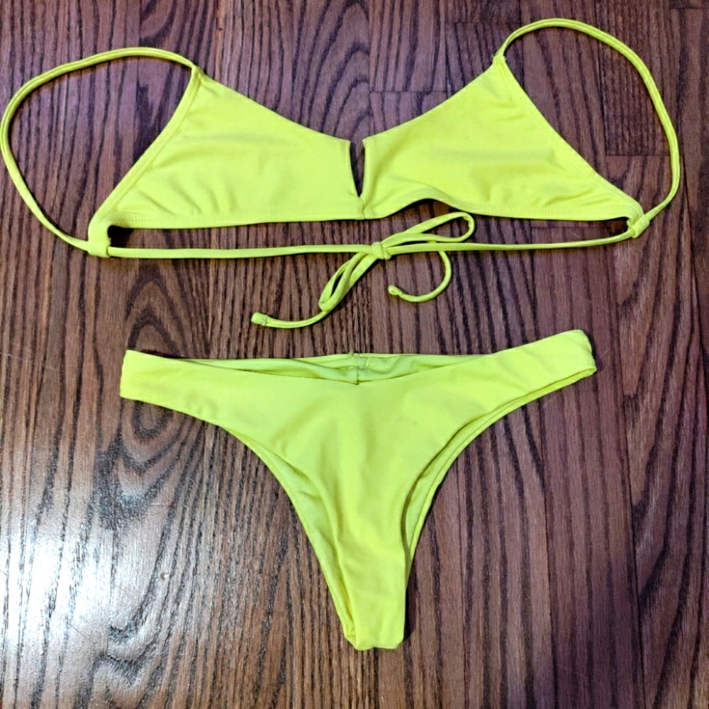 Two piece bathing suit